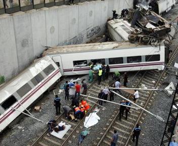 Santiago De Compostela: strage ferroviaria